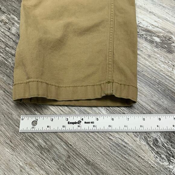 Carhartt Rugged Flex Khaki Tan Mens 37x30 Relaxed Fit‎ Straight Canvas Work Pant - Picture 11 of 12